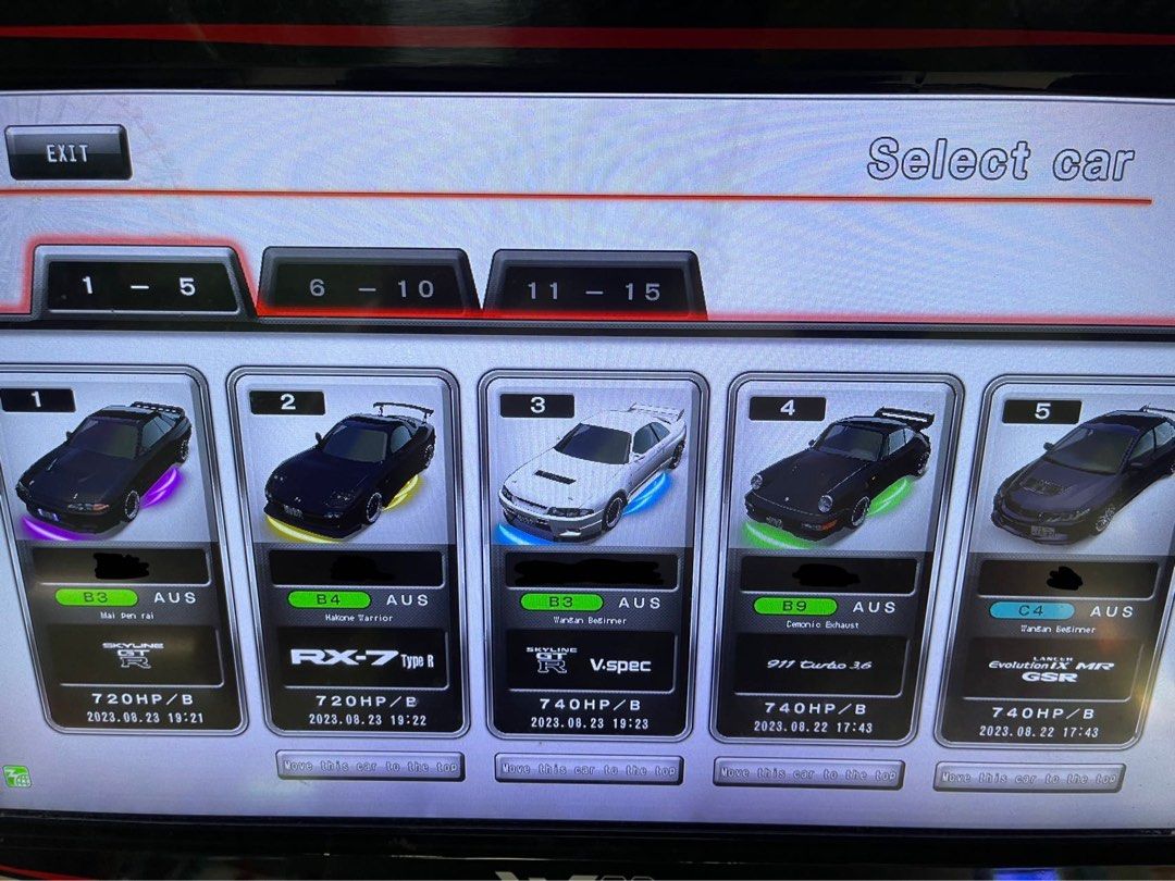 (High Dress Up Data)R32,Rx7,R33,911,Evo9,wangan midnight ,wmmt6rr