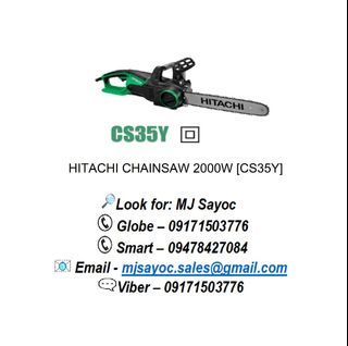HITACHI CHAINSAW 2000W [CS35Y]