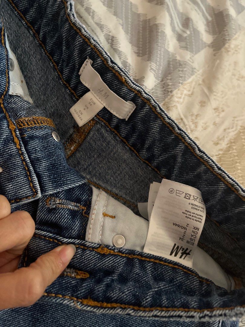H&m denim skirt uk sales