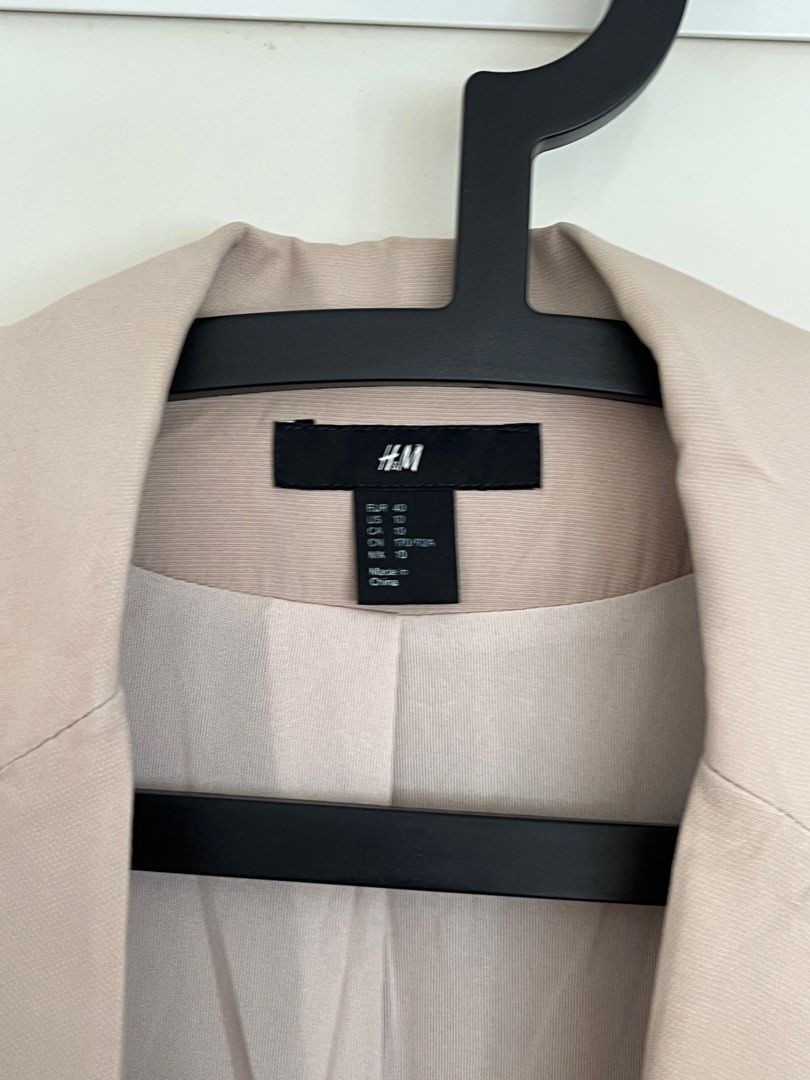 Tan blazer h&m hotsell