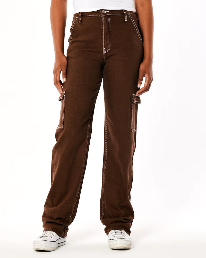 Hollister cargo jeans Clearance