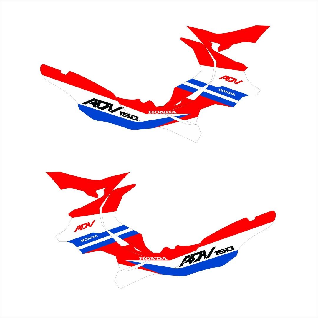 Honda ADV 150 Decals Sticker, Car Parts & Accessories, Emblem, Sticker