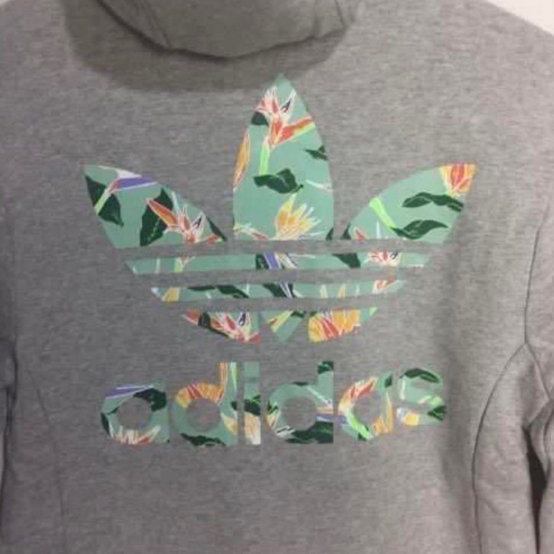 Adidas floral hoodie mens sales