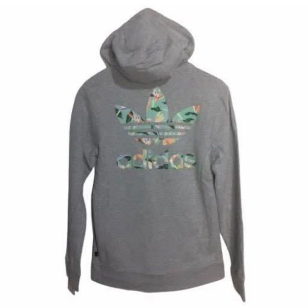 Hoodie zip Adidas floral design