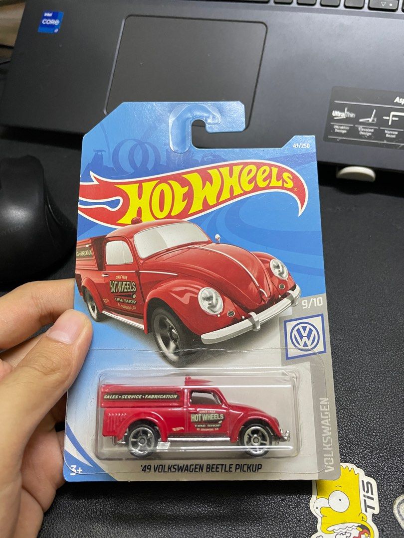 Hot Wheels 49 Volkswagen Beetle Pickup Hobbies Toys Toys