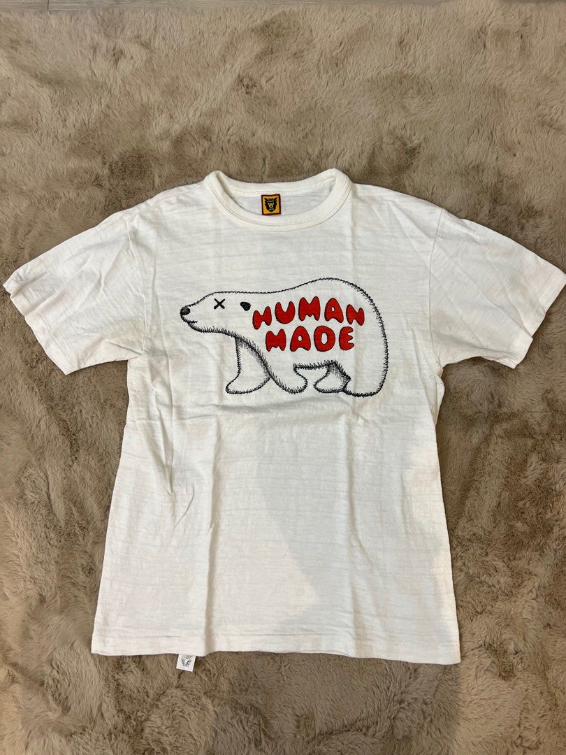 Human Made x Kaws Tee, 男裝, 上身及套裝, T-shirt、恤衫、有領衫