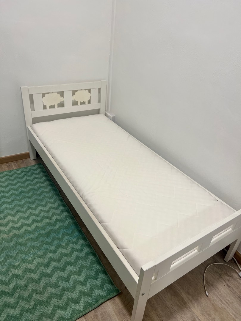 IKEA toddler bed kritter, Furniture & Home Living, Furniture, Bed