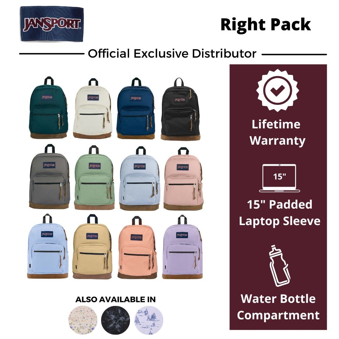 Jansport right top pack pewter blue