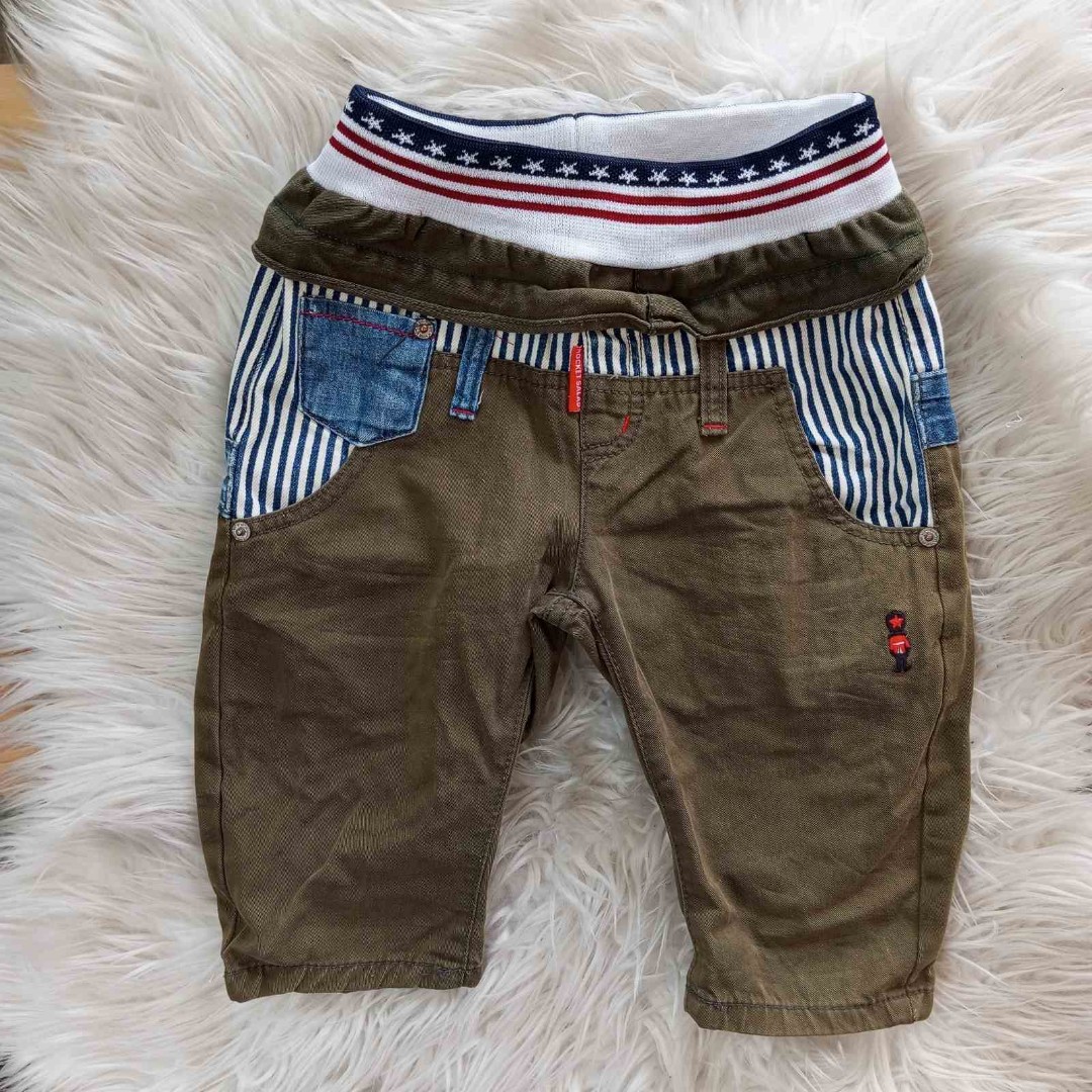 Japan Army Khaki Kids Shorts Pants, Babies & Kids, Babies & Kids ...