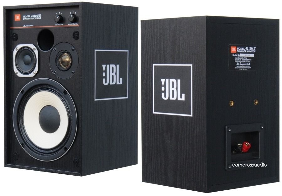 JBL 4312M II COMPACT MONITOR ブラック JBL 4312M II, 70s Revival, 3 Way, Desktop Solution | Retailing Now