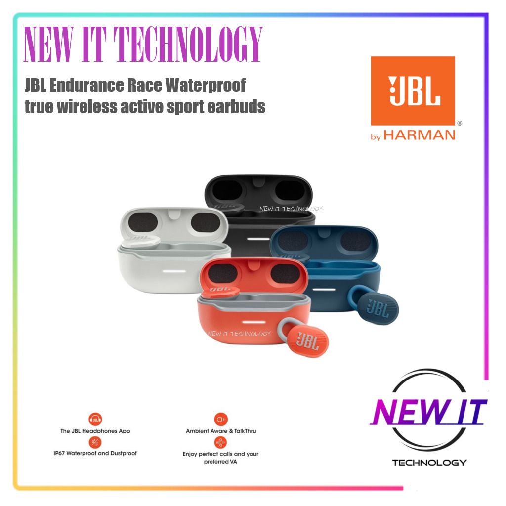 JBL Endurance Race TWS  Waterproof true wireless active sport earbuds