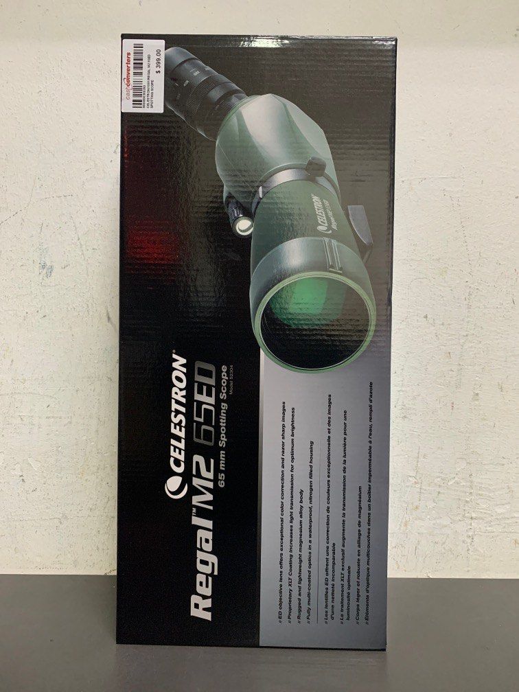 JE Celestron Regal M2 65ED 65mm spotting Scope Photography Lens