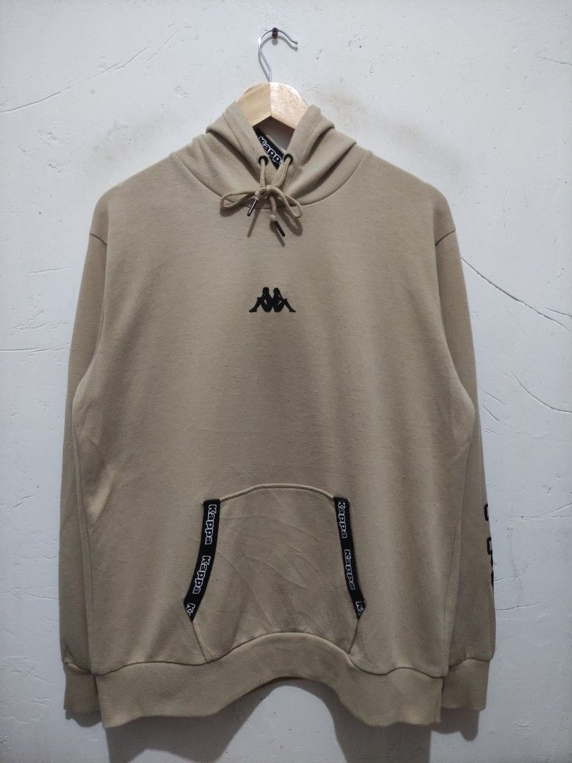 Kappa Side Sleeve Center Logo Hoodie Women s Fashion Tops Other