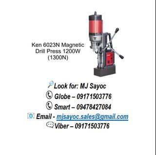 Ken 6023N Magnetic Drill Press 1200W (1300N)