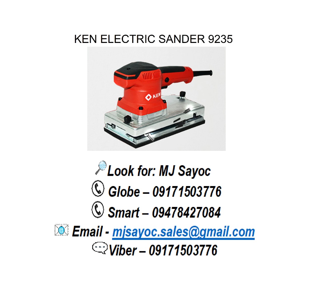 KEN ELECTRIC SANDER 9235 on Carousell