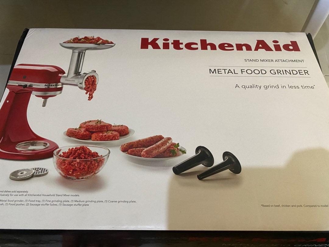 Kitchenaid metal food grinder on Carousell