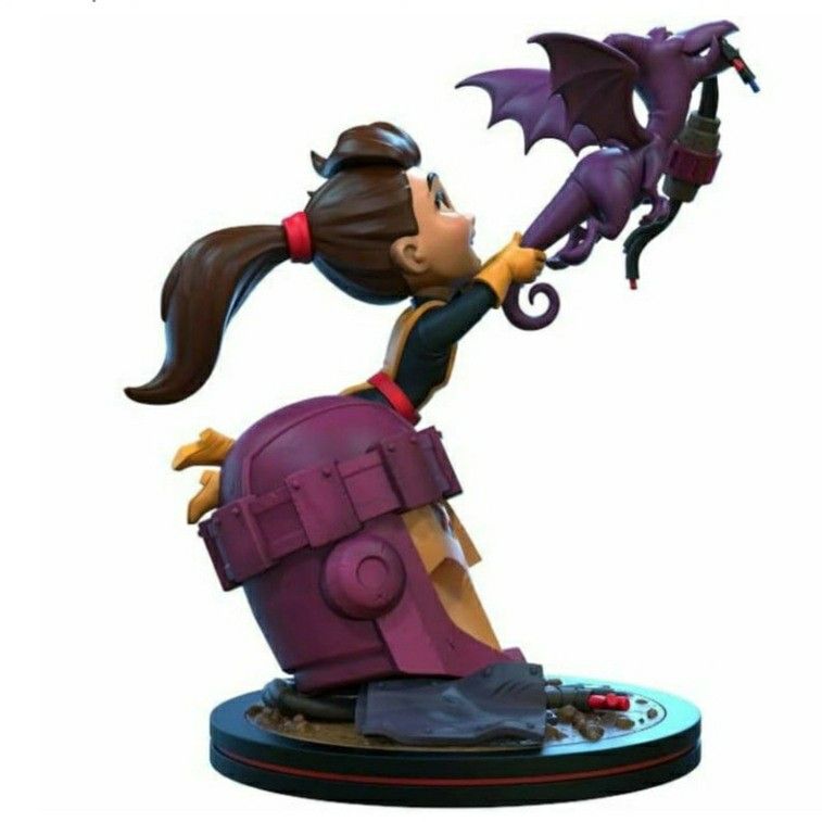 Quantum Mechanix Q-Fig Elite: X-Men Kitty Pryde & Lockheed Figur – Offizielles Lizenzprodukt