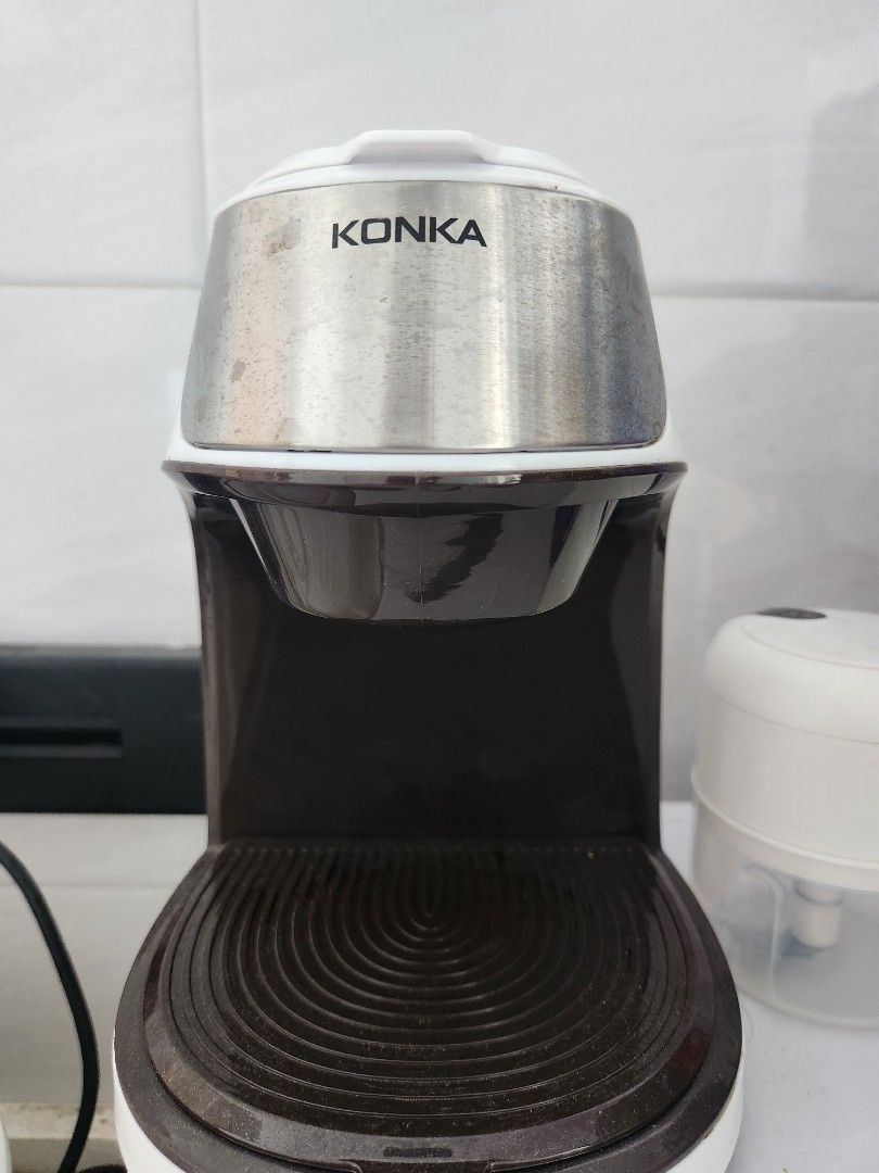 KONKA Coffee Maker Machine Portable Home Mini Automatic Drip