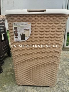 Laundry Basket with Cover & Wheels