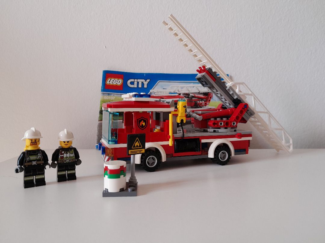 Lego fire truck 60107 instructions hot sale