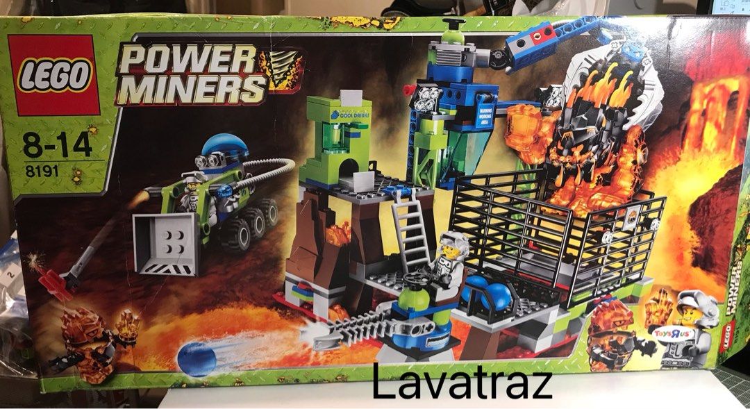 8191 lego power miners lavatraz deals