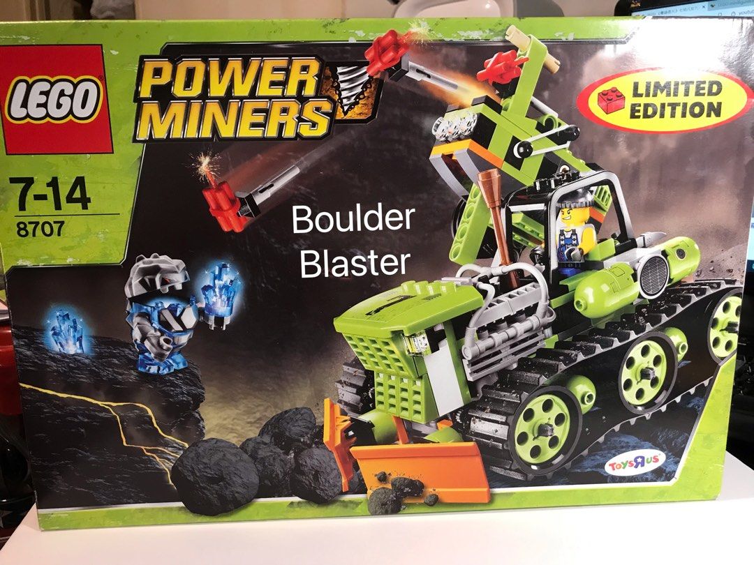 LEGO Power Miners 8707 Boulder Blaster 2009 retired product