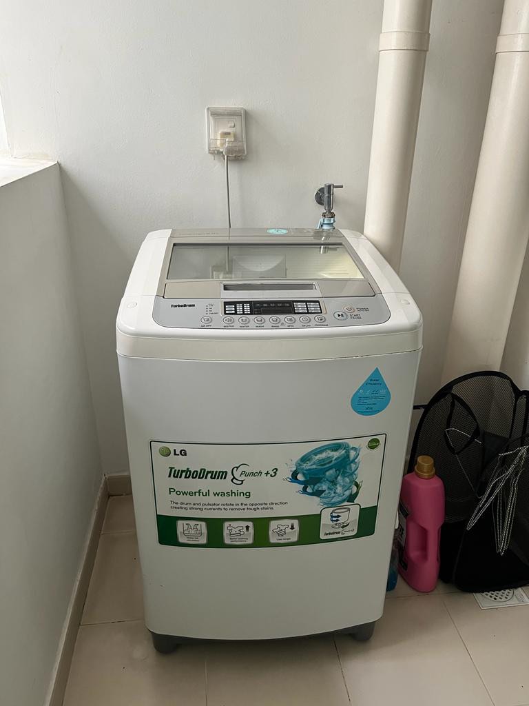 LG Turbo Drum Topload Washing Machine, TV & Home Appliances, Washing