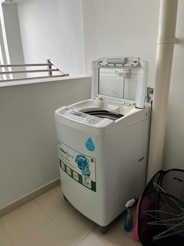 LG Turbo Drum Topload Washing Machine, TV & Home Appliances, Washing