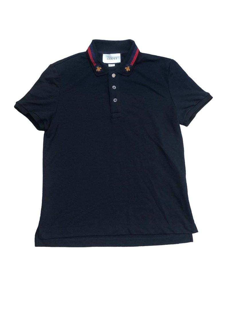 Gucci bee on sale collar shirt