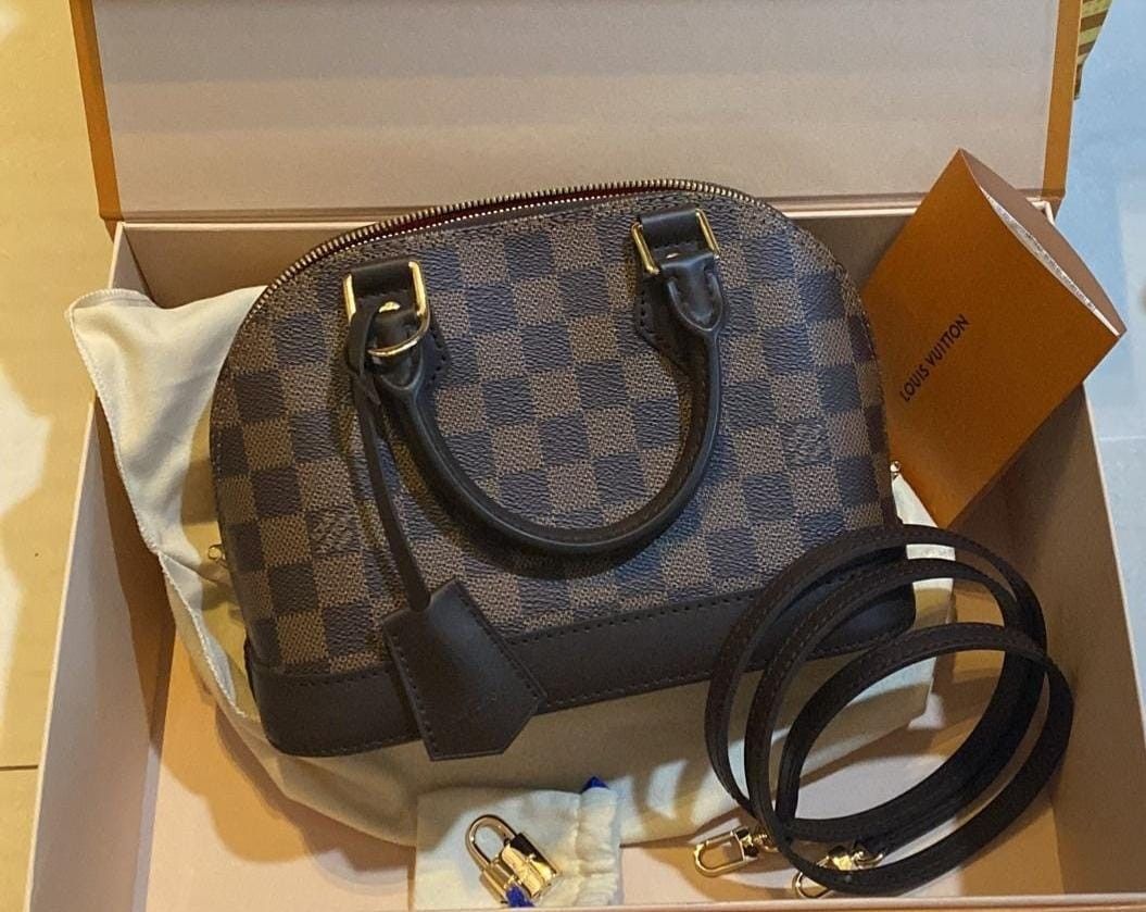 Rec. plaza senayan LV Alma BB damier ebene 2022