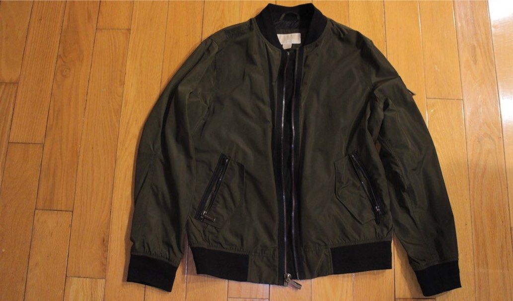 Micheal kors bomber jacket discount