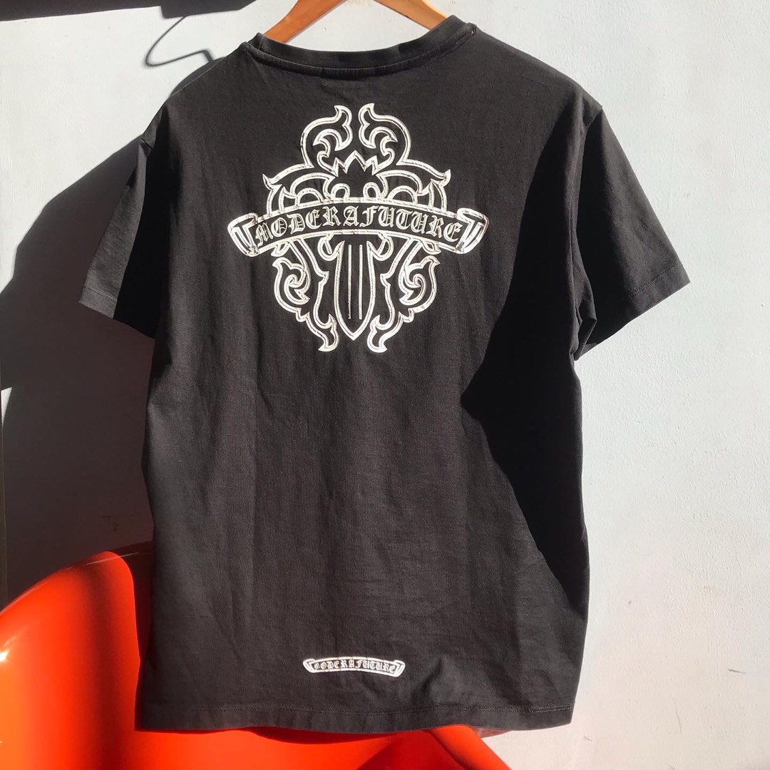 Limited Edition Chrome Hearts X Modera Future Black Pocket T shirt
