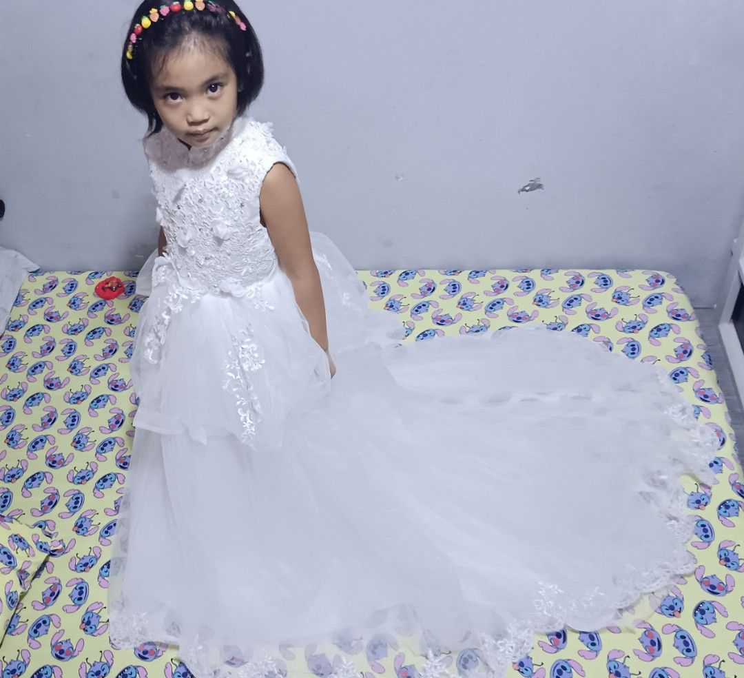 Little bride gown for rent top