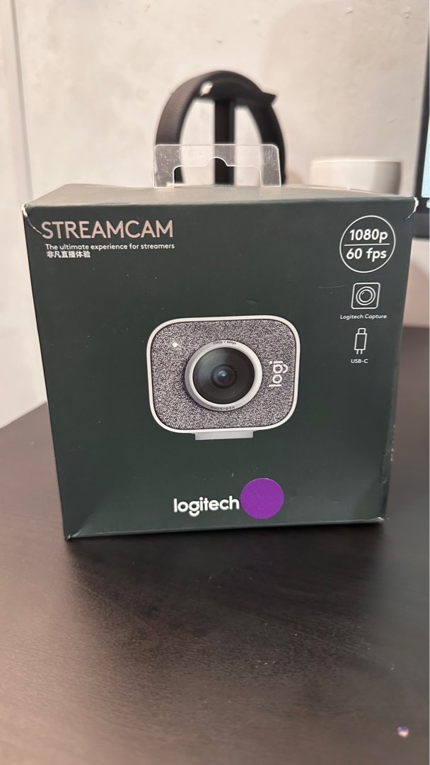 Webcam Streamcam Plus Logitech 1080p 60fps