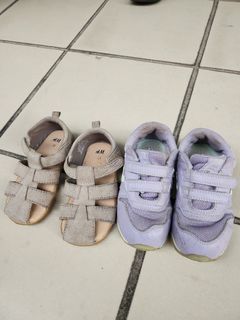 Lot of 2 new balance and h&m shoe