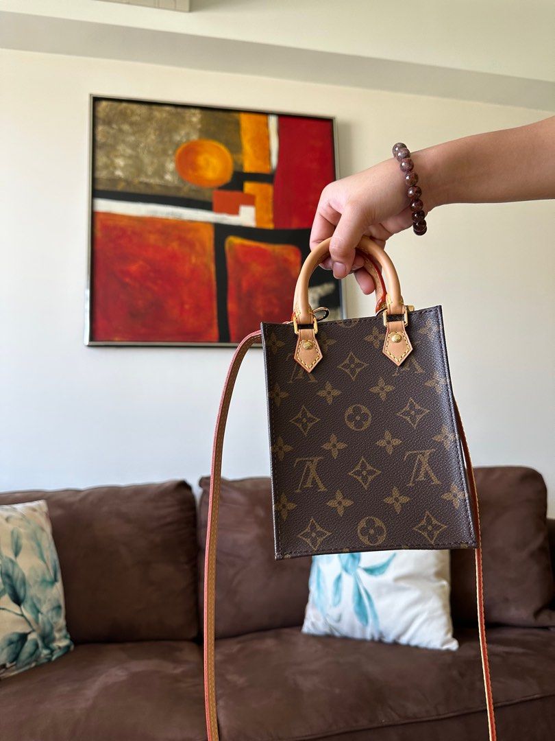 Louis Vuitton Le Petit Sac Plat Mini Tote, Luxury, Bags & Wallets on  Carousell