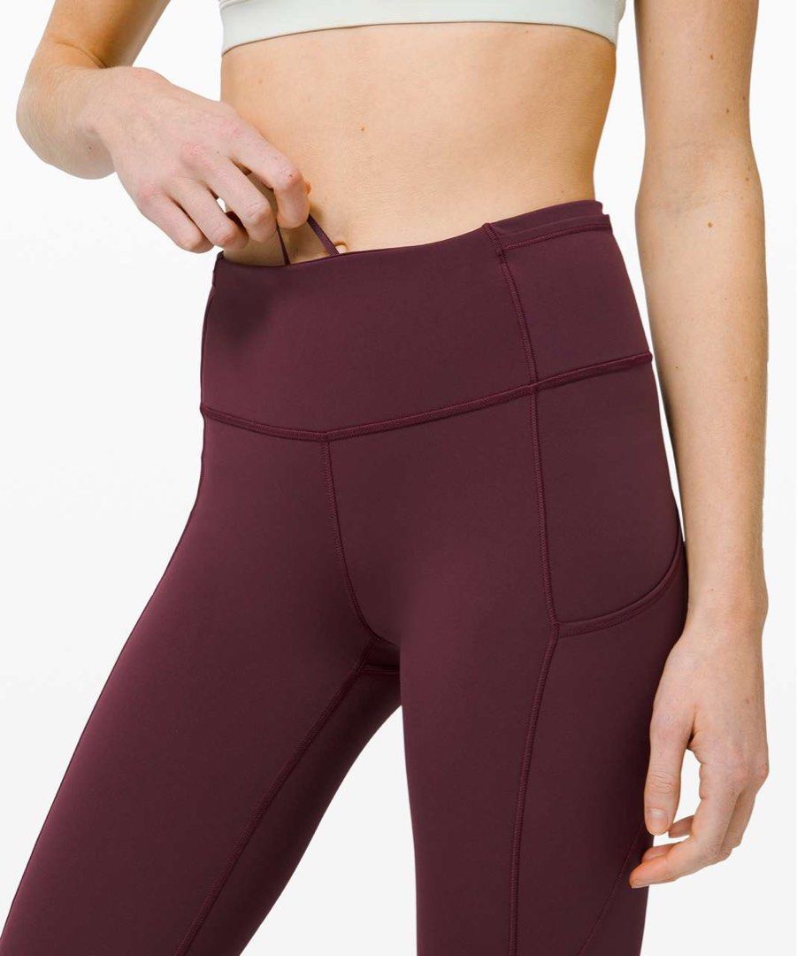 Lululemon Fast and Free High-Rise Crop 23 *Non-Reflective