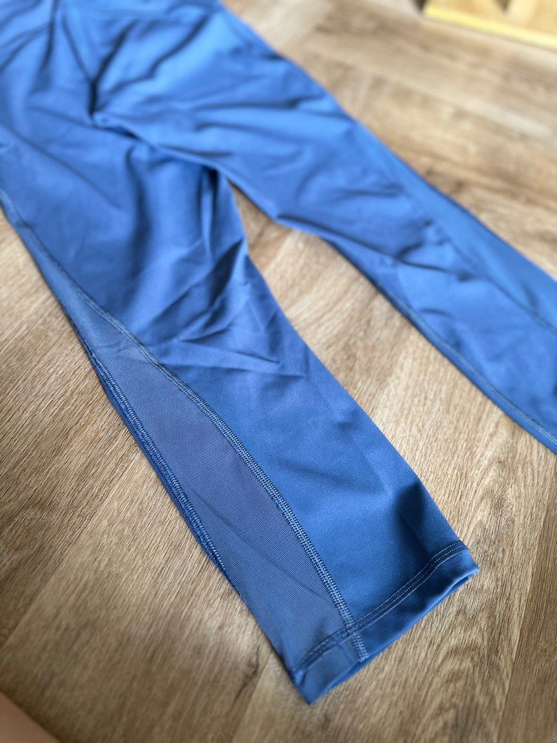 Purple cropped leggings best sale