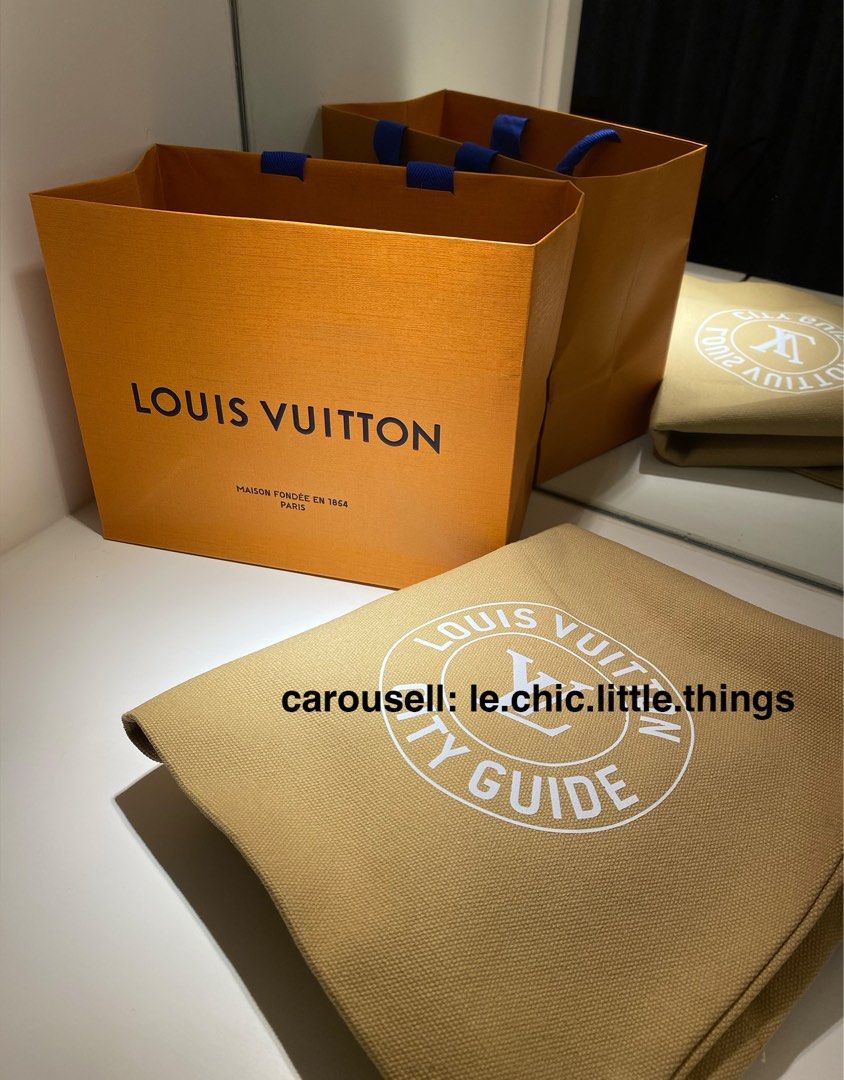 Authentic LV City Guide Book Store Exhibition Exclusive Tote Bag, Women's  Fashion, Bags & Wallets, Tote Bags on Carousell