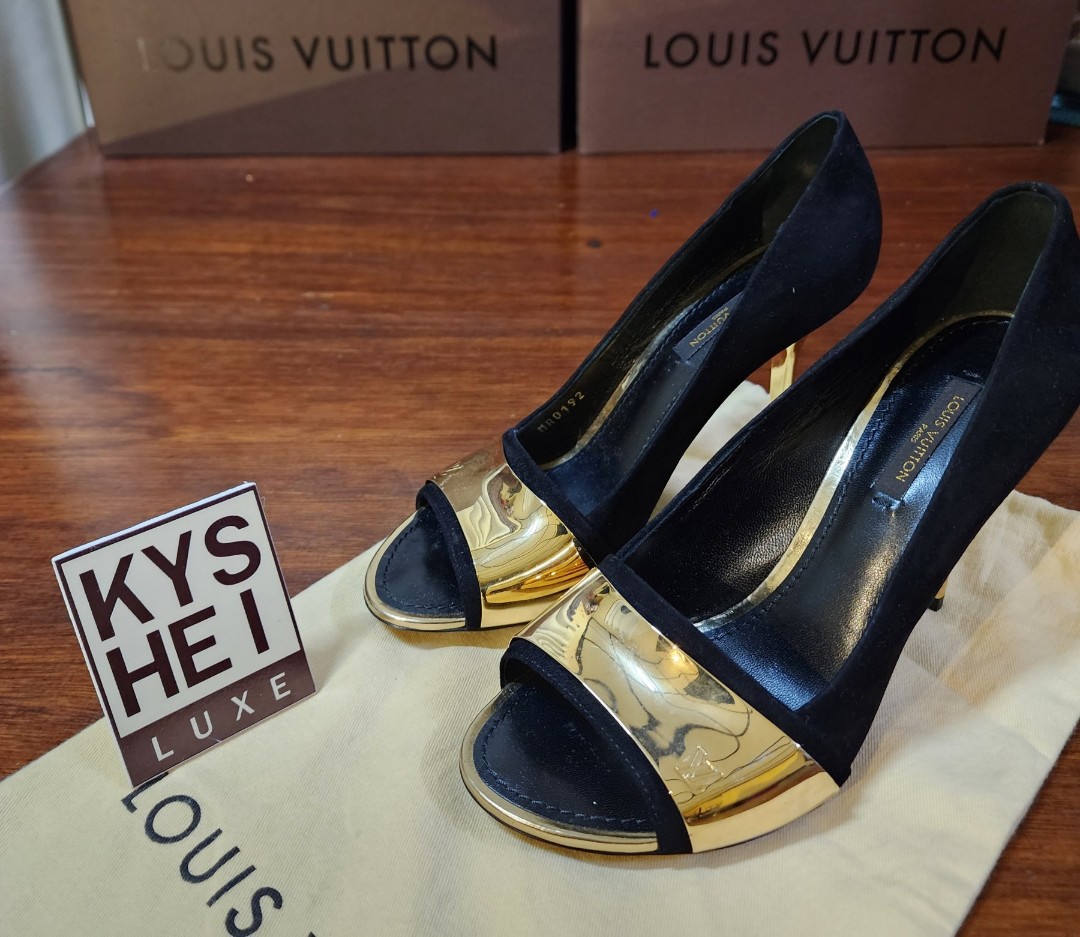 Louis Vuitton Sock-Boots Heels, Luxury, Apparel on Carousell