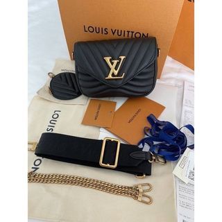 Louis Vuitton New Wave Bumbag Black in Calf Leather with Gold-tone - US