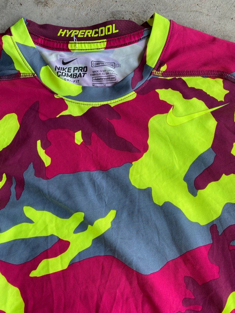 Nike pro top combat camo