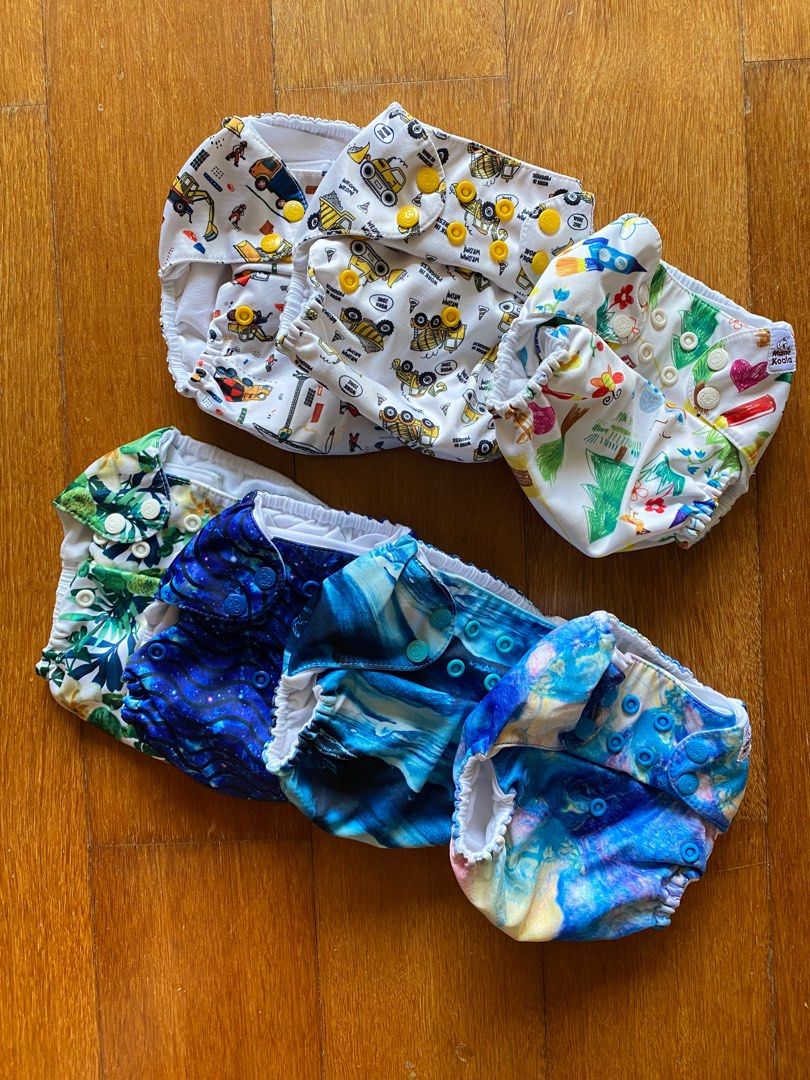 Mama Koala cloth diaper covers, Babies & Kids, Bathing & Changing