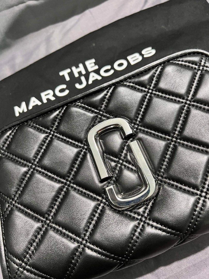 [Marc Jacobs] THE QUILTED SOFTSHOT 21 M0015419 001 BLACK