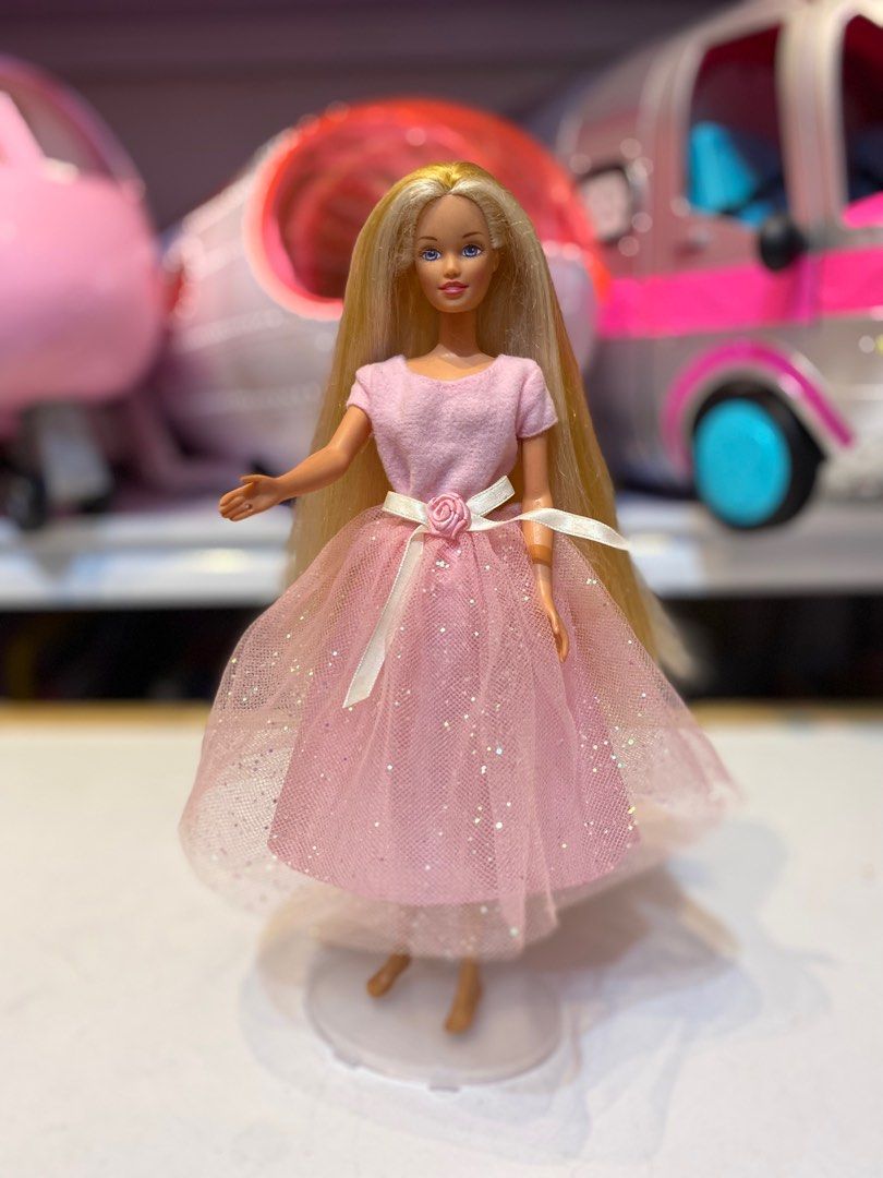 Mattel Barbie Doll Fashion Avenue Pink Ball Dress, Hobbies & Toys, Toys &  Games on Carousell