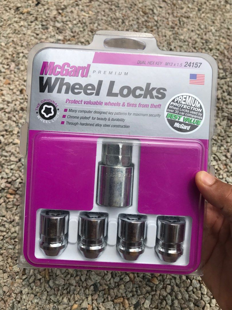 McGard Wheel Safety Lock Nut M12 1.5 (24157) Honda City Hatchback Myvi