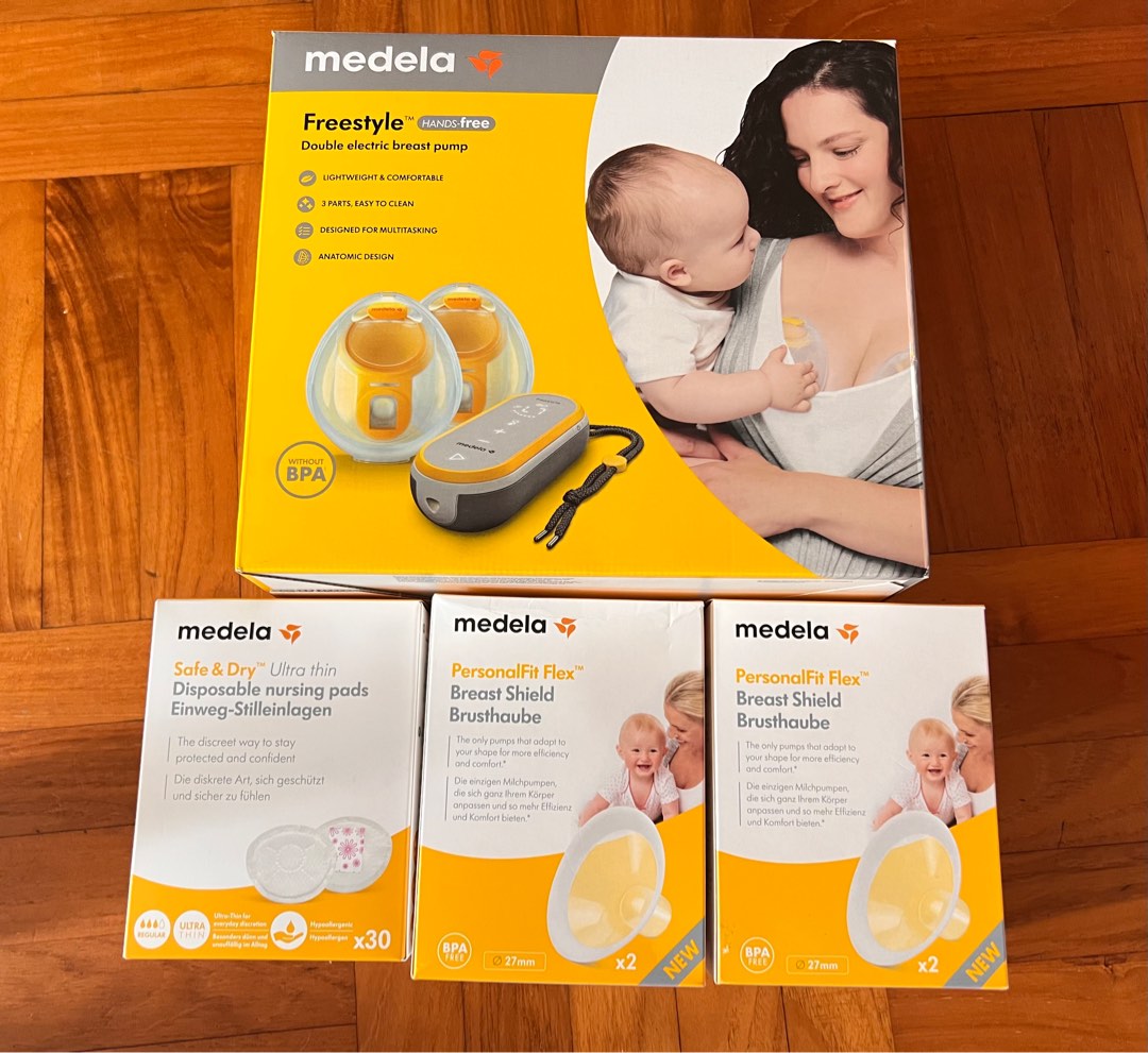 Medela Freestyle Handsfree, Babies & Kids, Nursing & Feeding, Breastfeeding  & Bottle Feeding on Carousell