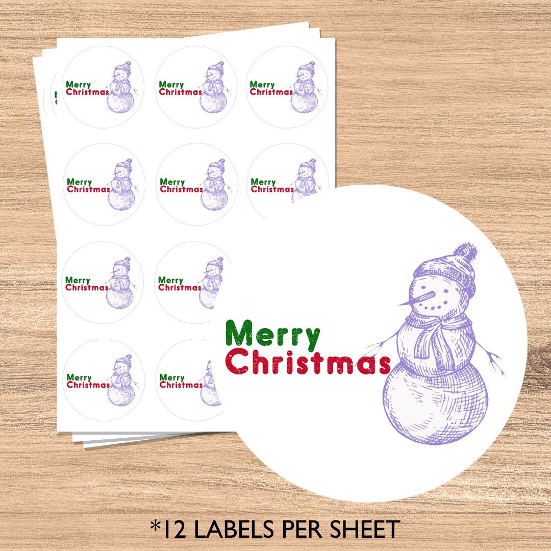 Merry Christmas Gift Labels, Hobbies &amp; Toys, Stationery &amp; Craft, Art ...