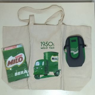 Milo Merchandise (Tote bag, mini Towel, Running Bag)