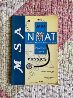 MSA NMAT Practice Test I Physics